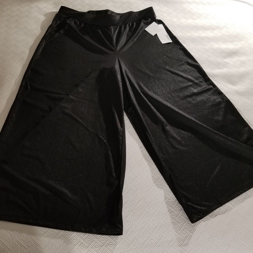 Black Metallic Pants❤NWT